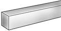 Zoro Select Square Bar, Aluminum, 6063, 7/8x7/8 In, 8 ft 6ALL6