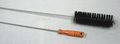 Tough Guy Furnace Brush, 4 1/2 in L Handle, 7 in L Brush, Black, Wood, 48 in L Overall 2FCD8