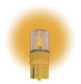 Lumapro 1 W, Compact LED Bulb, Amber, T3-1/4, 1800K Temp. Amber Finish, Non-Dimmable LM1024WB-A