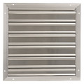 Dayton 24 in Backdraft Damper / Wall Shutter, Front Flange 2FTW6