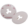 3M Disc Pad Face Plate, 7 in D, Soft, PK10 45194