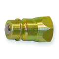 Safeway Hydraulics Hydraulic Quick Connect Hose Coupling, Steel Body, Push-to-Connect Lock, 3/4"-14 Thread Size S21F-6