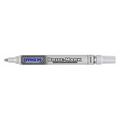 Dykem Paint Marker, Medium Tip, White Color Family, Paint 84003