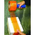 Zoro Select Hand Stretch Wrap 3" x 1000 ft., Orange 15A921