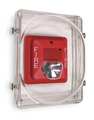 Safety Technology International Audible and Strobe Guard, Flush, 4inD STI-1221E