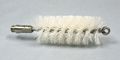 Tough Guy Tube and Pipe Brush, 3 1/2 in L Handle, 4 1/2 in L Brush, White, Stainless steel, 7 in L Overall 2KVE6