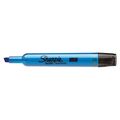 Sharpie Smear Guard Highlighter, Chisel Tip Blue PK12 25010B