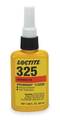Loctite Epoxy Adhesive, 325 Series, Yellow, Syringe, No Mix Mix Ratio, 5 min Functional Cure 135401