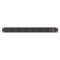 Power First PDU, 125V, 6 Outlet, 15 ft., Black 2MV42