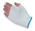 Pip Inspection Gloves, White, Nylon, S, PK12 40-732/S