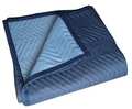 Zoro Select Quilted Moving Pad, L72xW80In, Blue, PK12 2NKR7