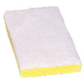 Tough Guy Scrubber Sponge, White, 6"L, 3-1/2"W, PK20 2NTH2