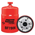 Baldwin Filters Fuel Filter, 6-7/32 x 3-11/16 x 6-7/32 In BF7806