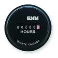 Enm AC Hour Meter I, 6-Digit, 2.31 In, Round T50A4