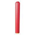 Zoro Select Post Sleeve, 6 In Dia., 56 In H, Red 1730R