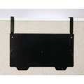 Officemate Wall File Back Plate/Hangers, Black 21729