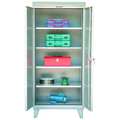 Strong Hold 12 ga. ga. Steel Storage Cabinet, 48 in W, 78 in H, Stationary 46-WP-244