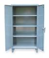 Strong Hold 12 ga. ga. Steel Storage Cabinet, 48 in W, 60 in H, Stationary 45-243