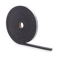 Zoro Select 1/2"W x 3/8"H x 17'L, Foam Seal, Gray 2RRE8