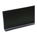 Zoro Select Wall Base Molding, Black, 720 In. L 29520128