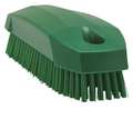 Vikan 4-57/64"L Polyester Block Hand and Nail Brush 64402