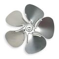 Dayton Propeller, 12 in Dia, 5/16 Bore Dia in, 5 Blades 2MXX9