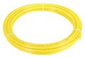 Zoro Select Tubing, 1/4" OD, Nylon, Yellow, 50 Ft 2VDV6