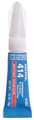 Loctite Instant Adhesive, 414 Series, Clear, 0.1 oz, Tube 233780