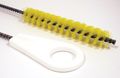 Tough Guy Pipe Brush, 31 in L Handle, 5 in L Brush, Yellow, Polypropylene, 36 in L Overall 2VHA9