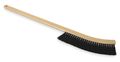 Tough Guy Bench Brush, Soft, 14 in L Handle, 10 in L Brush, Black, Plastic, 24 in L Overall 2VNA7