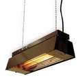 Fostoria Electric Infrared Heater, Ceiling, Suspended, Steel, 3072 / 1536 BtuH FFH-912B