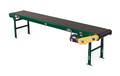 Ashland Conveyor Slider Bed Belt Conveyor, 6 ft L, 34 1/2 in W, 435 lb Load Capacity SB400 30B6RE1/2A3I6-60V115M25