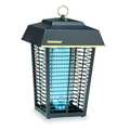 Flowtron Outdoor Bug Zapper, 1.5 Acre Coverage, 2-40W Lamps, 120V 13 in L Cord BK-80-D