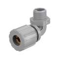 Hubbell Wiring Device-Kellems Liquid Tight Connector, 1/2in., 90 deg, Org NHC1020CR