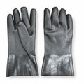 Condor 12" Chemical Resistant Gloves, PVC, M, 1 PR 2YEP7