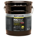 Rust-Oleum Interior/Exterior Paint, High Gloss, Oil Base, High Gloss Black, 5 gal 245405