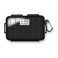 Pelican Black Micro Case, 7-1/2"L x 5.06"W x 3.12"D 1050S