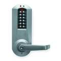 Kaba Electronic Lock, Satin Chrome, 12 Button E5031-XS-WL-626-41