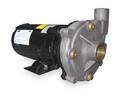 Dayton Stainless Steel 1/2 HP Centrifugal Pump 208-230/460V 2ZXK5