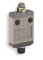 Omron Limit Switch, Plunger, Roller, SPDT, 1A @ 120V AC, Actuator Location: Top D4CC1002