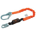 Honeywell Miller Shock Absorbing Lanyard, 6 ft., Orange T6112SS/6FTAF