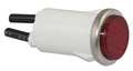 Zoro Select Flush Indicator Light, Red, 120V 20C849