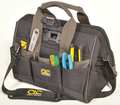 Clc Work Gear Wide-Mouth Tool Bag, Black, Polyester, 29 Pockets L230