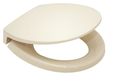 Toto Toilet Seat, With Cover, polypropylene, Round, Bone SS113#03
