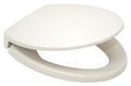 Toto Toilet Seat, With Cover, polypropylene, Elongated, White SS114#11