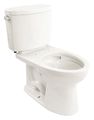Toto Tank Toilet, 1.0 gpf, Tornado, Floor Mount, Elongated, Cotton CST454CUFG#01