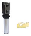 Westward Router Bit, Alloy Steel/Carbide, 3/4in. 20KY38