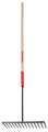 Razor-Back Asphalt Rake, Steel, 52 in., 14 Tines 63125