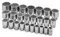 Sk Professional Tools 3/4" Drive SAE, 25 pcs 94725