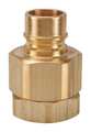 Snap-Tite Hydraulic Quick Connect Hose Coupling, Brass Body, Ball Lock, 2"-11-1/2 Thread Size, H Series BVHN32-32F